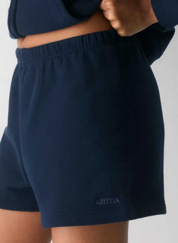 Cozy Sweatfleece Perfekte Mini-Shorts mit hoher Taille Cozy Sweatfleece Perfekte Mini-Shorts mit hoher Taille