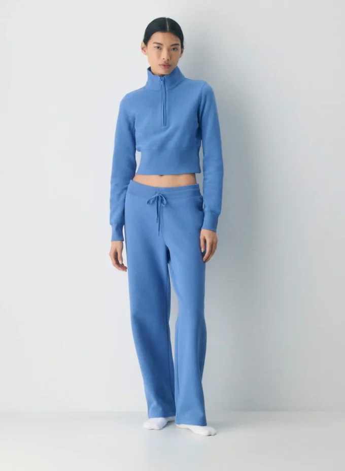 Cozy Sweatfleece Snug Hi-rib 1/2 Zip Mockneck Cozy Sweatfleece Snug Hi-rib 1/2 Zip Mockneck