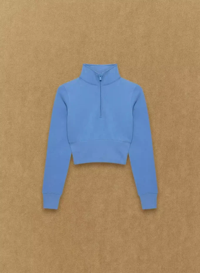 Cozy Sweatfleece Snug Hi-rib 1/2 Zip Mockneck Cozy Sweatfleece Snug Hi-rib 1/2 Zip Mockneck