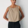 Cunning Satin Top Cunning Satin Top