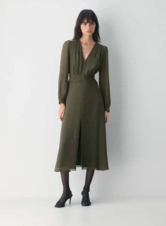 Cursive-Kleid