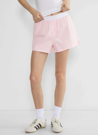 Dally Poplin Boxershorts mit Bund