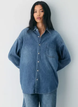 Denim Forum Das ’80s Comfy Denim Shirt