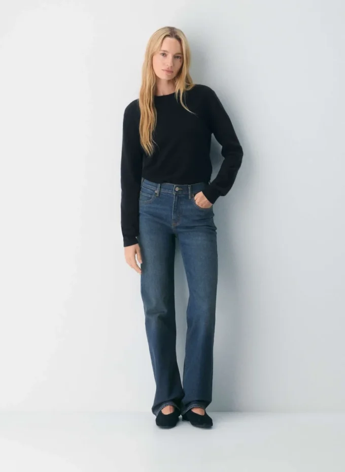Denim Forum Die 90er Snatched Mid-Rise Straight Jean Denim Forum Die 90er Snatched Mid-Rise Straight Jean