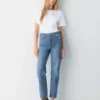 Denim Forum Die Arlo Hi-Rise Straight Jeans Denim Forum Die Arlo Hi-Rise Straight Jeans