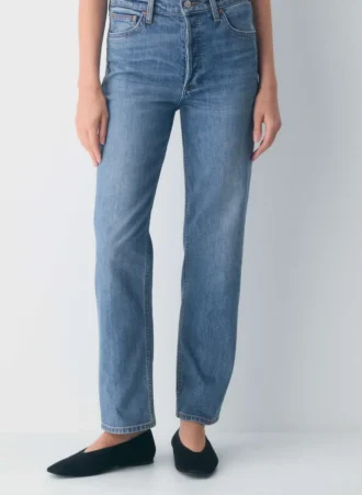 Denim Forum Die Arlo Hi-Rise Straight Jeans