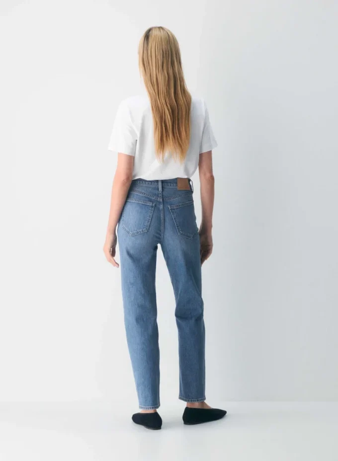 Denim Forum Die Arlo Hi-Rise Straight Jeans Denim Forum Die Arlo Hi-Rise Straight Jeans