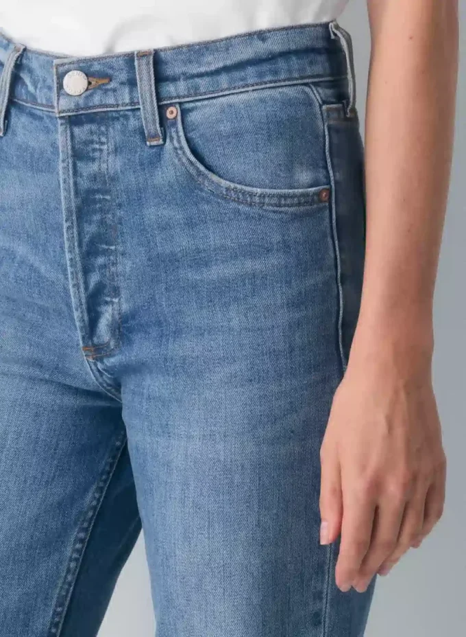 Denim Forum Die Arlo Hi-Rise Straight Jeans Denim Forum Die Arlo Hi-Rise Straight Jeans