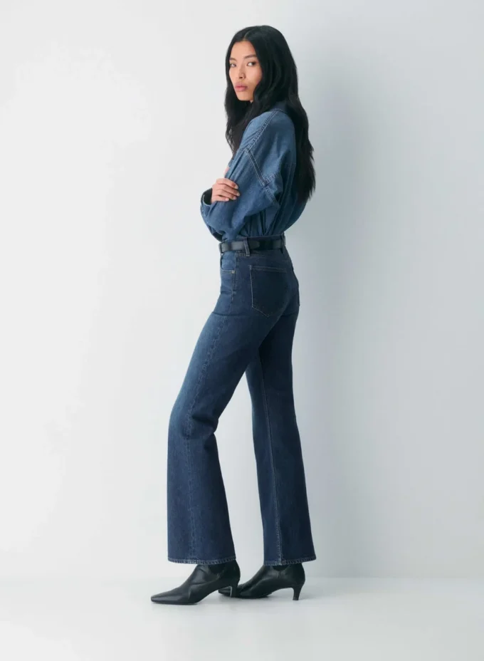 Denim Forum Die Chloe Hi-Rise Bootcut-Jeans Denim Forum Die Chloe Hi-Rise Bootcut-Jeans