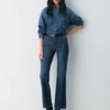 Denim Forum Die Chloe Hi-Rise Bootcut-Jeans Denim Forum Die Chloe Hi-Rise Bootcut-Jeans