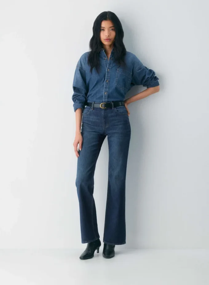 Denim Forum Die Chloe Hi-Rise Bootcut-Jeans Denim Forum Die Chloe Hi-Rise Bootcut-Jeans