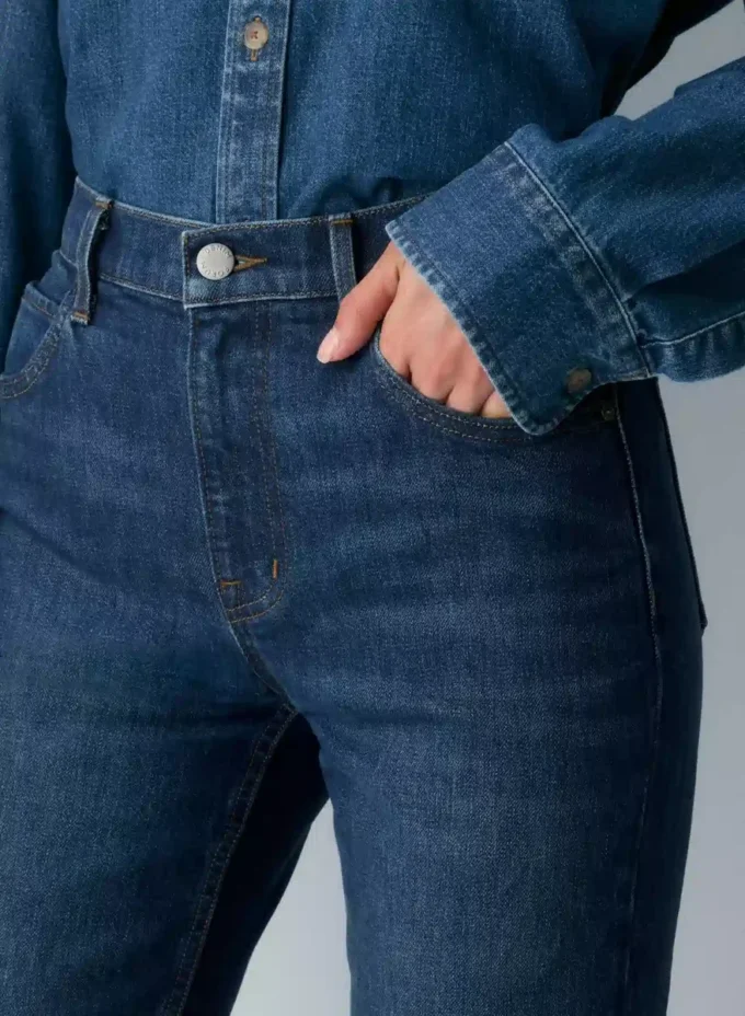 Denim Forum Die Chloe Hi-Rise Bootcut-Jeans Denim Forum Die Chloe Hi-Rise Bootcut-Jeans