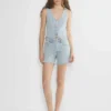 Denim Forum Die Mia-Jeansweste im Stil der 90er Jahre Denim Forum Die Mia-Jeansweste im Stil der 90er Jahre