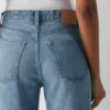 Denim Forum Die Vintage-Jeans mit mittlerer Leibhöhe und weitem Bein aus den 90ern Denim Forum Die Vintage-Jeans mit mittlerer Leibhöhe und weitem Bein aus den 90ern
