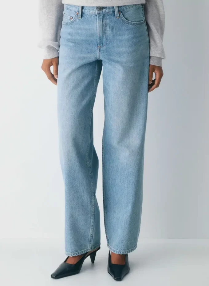Denim Forum Die Vintage-Jeans mit niedriger Leibhöhe und schmal zulaufendem Bein aus den 90ern Denim Forum Die Vintage-Jeans mit niedriger Leibhöhe und schmal zulaufendem Bein aus den 90ern