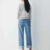 Denim Forum Die Vintage Lo-Rise Cuffed Jeans im Stil der 90er Jahre Denim Forum Die Vintage Lo-Rise Cuffed Jeans im Stil der 90er Jahre