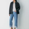 Denim Forum Die Vintage Lo-Rise Cuffed Jeans im Stil der 90er Jahre Denim Forum Die Vintage Lo-Rise Cuffed Jeans im Stil der 90er Jahre