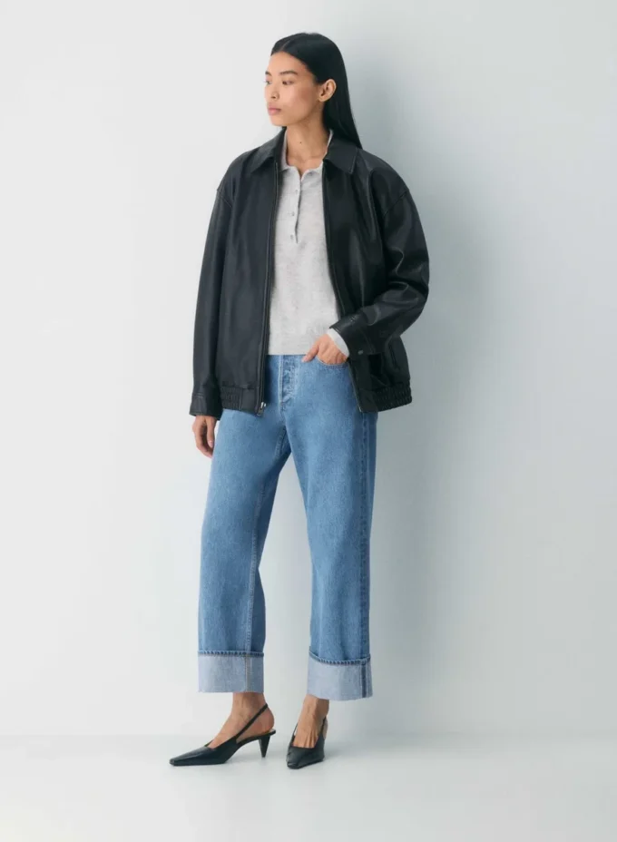 Denim Forum Die Vintage Lo-Rise Cuffed Jeans im Stil der 90er Jahre Denim Forum Die Vintage Lo-Rise Cuffed Jeans im Stil der 90er Jahre