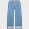 Denim Forum Die Vintage Lo-Rise Cuffed Jeans im Stil der 90er Jahre Denim Forum Die Vintage Lo-Rise Cuffed Jeans im Stil der 90er Jahre