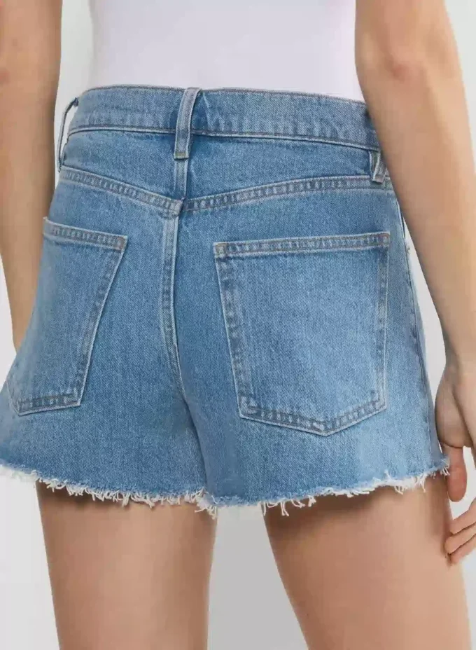 Denim Forum Jodie Hi-rise Mini Denim Short Denim Forum Jodie Hi-rise Mini Denim Short