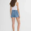Denim Forum Jodie Hi-rise Mini Denim Short Denim Forum Jodie Hi-rise Mini Denim Short