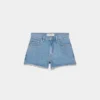 Denim Forum Jodie Hi-rise Mini Denim Short Denim Forum Jodie Hi-rise Mini Denim Short