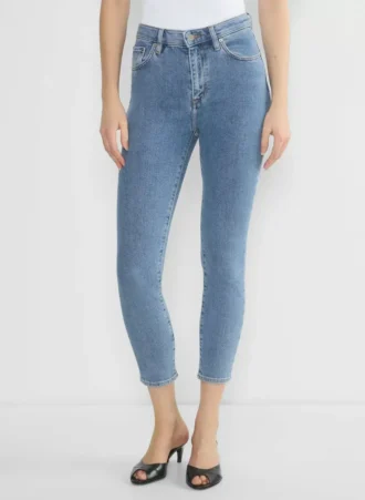 Denim Forum Nyla Hi-Rise Skinny Jeans