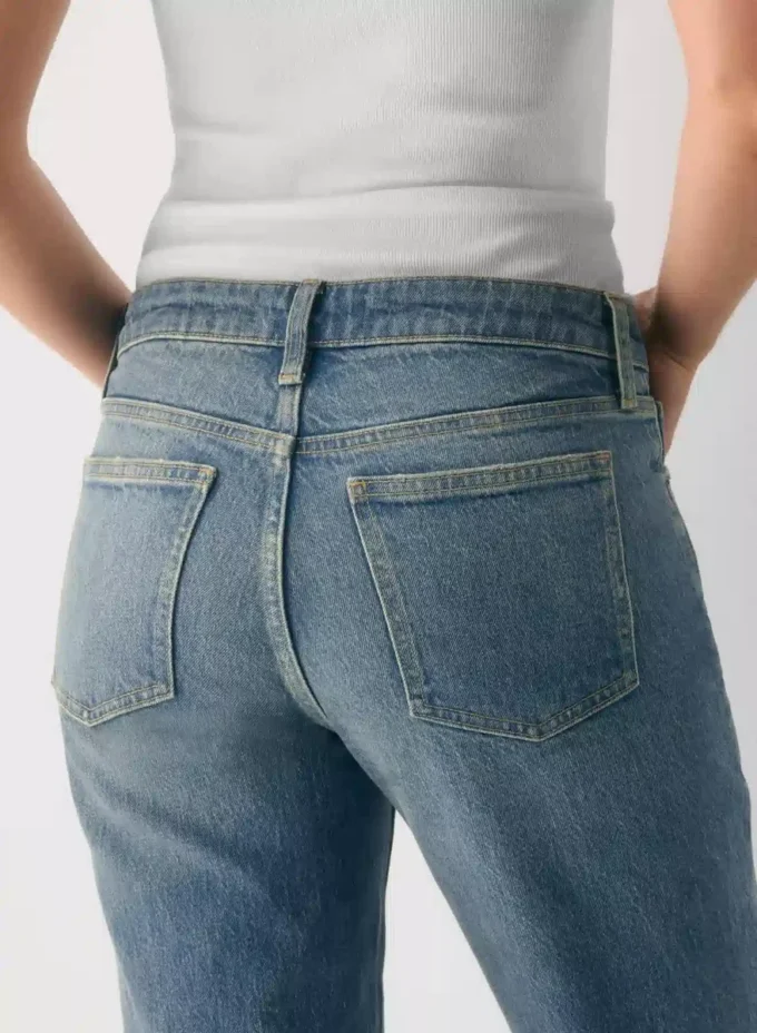 Denim Forum Tilda Curve-Fit Lo-Rise Straight Jean Denim Forum Tilda Curve-Fit Lo-Rise Straight Jean