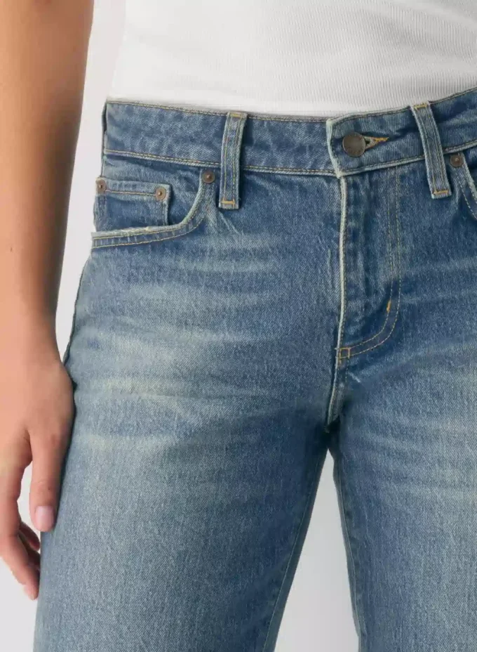 Denim Forum Tilda Curve-Fit Lo-Rise Straight Jean Denim Forum Tilda Curve-Fit Lo-Rise Straight Jean