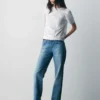 Denim Forum Tilda Curve-Fit Lo-Rise Straight Jean Denim Forum Tilda Curve-Fit Lo-Rise Straight Jean