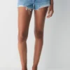 Denim Forum Vintage-Jeansshorts im Stil der 90er Jahre Denim Forum Vintage-Jeansshorts im Stil der 90er Jahre