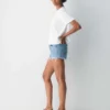 Denim Forum Vintage-Jeansshorts im Stil der 90er Jahre Denim Forum Vintage-Jeansshorts im Stil der 90er Jahre
