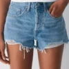 Denim Forum Vintage-Jeansshorts im Stil der 90er Jahre Denim Forum Vintage-Jeansshorts im Stil der 90er Jahre