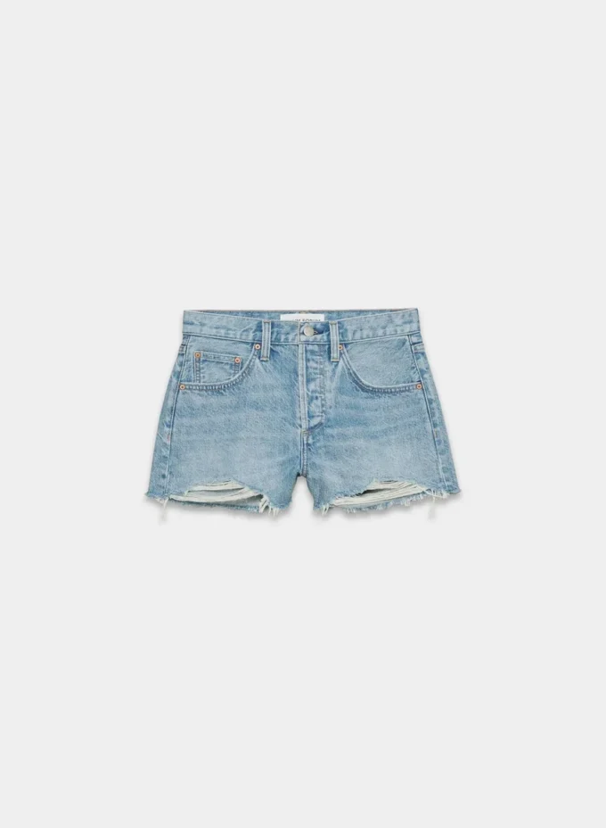 Denim Forum Vintage-Jeansshorts im Stil der 90er Jahre Denim Forum Vintage-Jeansshorts im Stil der 90er Jahre