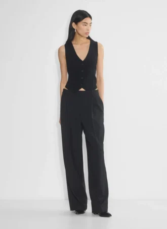 Deniro Weste – Mirror Crepe™