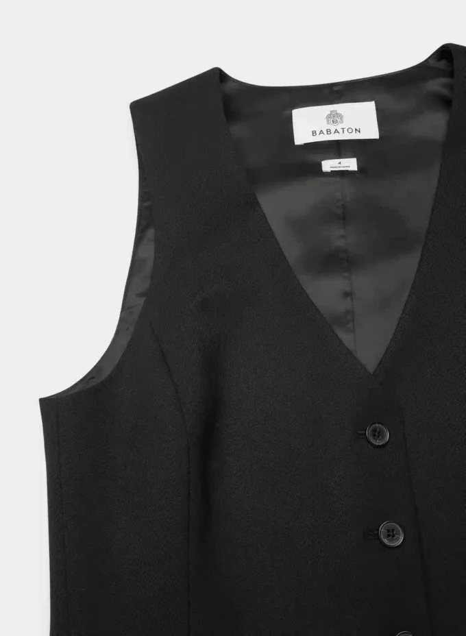 Deniro Weste – Mirror Crepe™ Deniro Weste – Mirror Crepe™