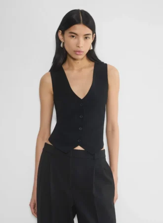 Deniro Weste – Mirror Crepe™