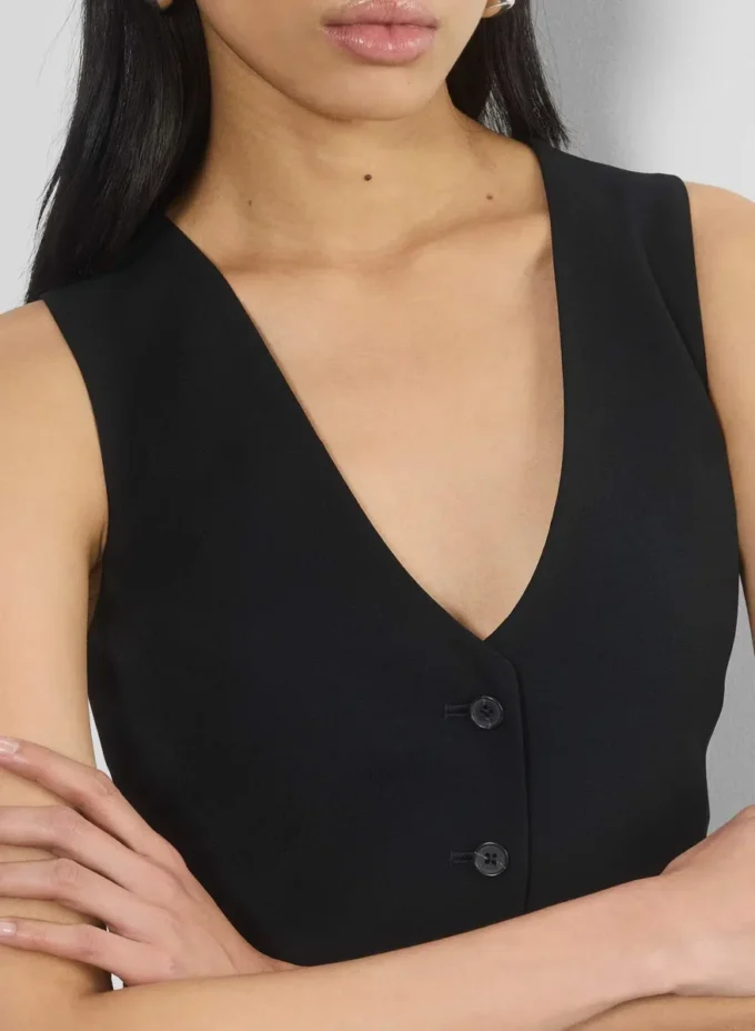 Deniro Weste – Mirror Crepe™ Deniro Weste – Mirror Crepe™