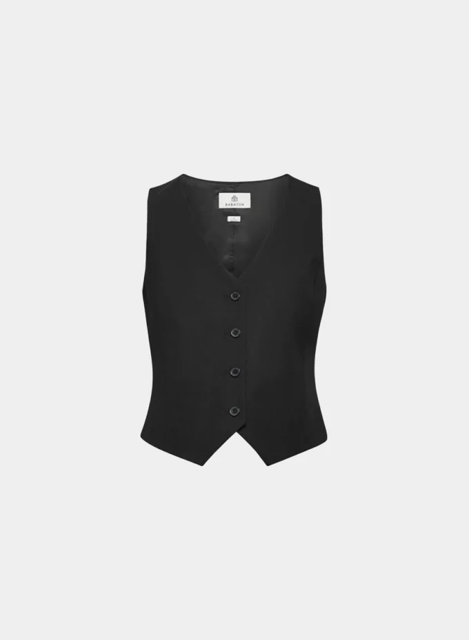 Deniro Weste – Mirror Crepe™ Deniro Weste – Mirror Crepe™