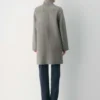 Der Cocoon Double-Faced Coat – Luxe (Re)Wool
