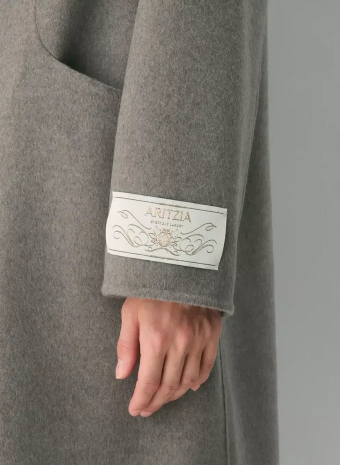 Der Cocoon Double-Faced Coat – Luxe (Re)Wool