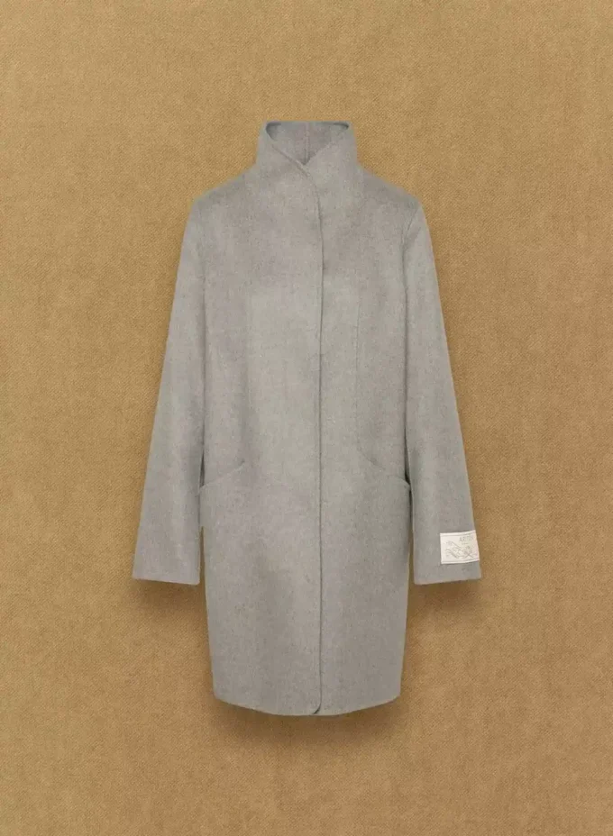 Der Cocoon Double-Faced Coat – Luxe (Re)Wool