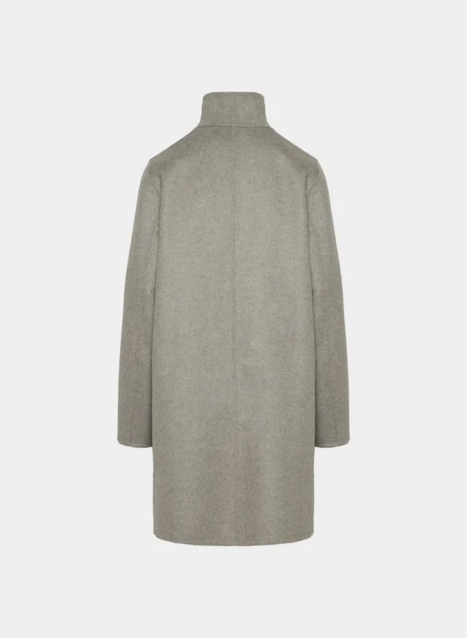 Der Cocoon Double-Faced Coat – Luxe (Re)Wool