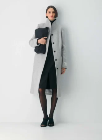 Der Cocoon Long Coat – Luxuriöse Woll-Kaschmir-Mischung