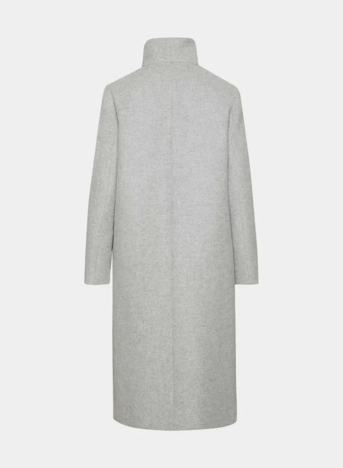 Der Cocoon Long Coat – Luxuriöse Woll-Kaschmir-Mischung Der Cocoon Long Coat – Luxuriöse Woll-Kaschmir-Mischung