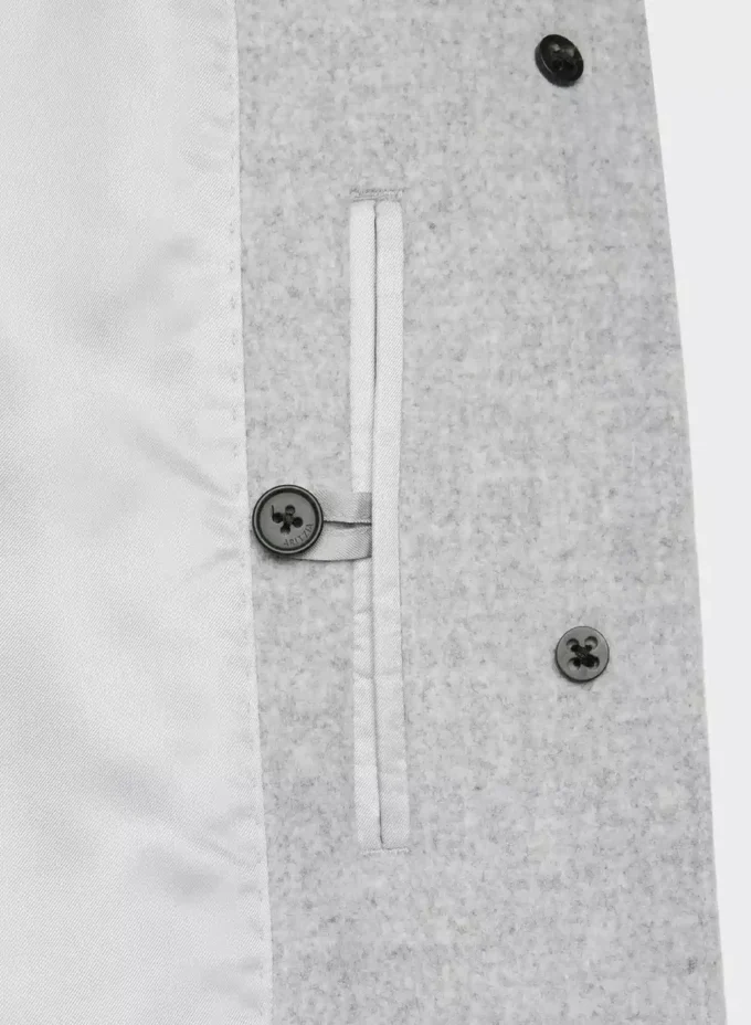 Der Cocoon Long Coat – Luxuriöse Woll-Kaschmir-Mischung Der Cocoon Long Coat – Luxuriöse Woll-Kaschmir-Mischung