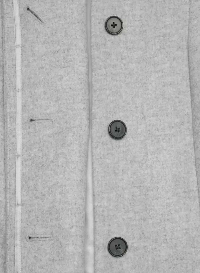 Der Cocoon Long Coat – Luxuriöse Woll-Kaschmir-Mischung Der Cocoon Long Coat – Luxuriöse Woll-Kaschmir-Mischung