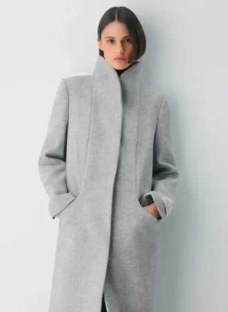 Der Cocoon Long Coat – Luxuriöse Woll-Kaschmir-Mischung