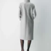 Der Cocoon Long Coat – Luxuriöse Woll-Kaschmir-Mischung Der Cocoon Long Coat – Luxuriöse Woll-Kaschmir-Mischung