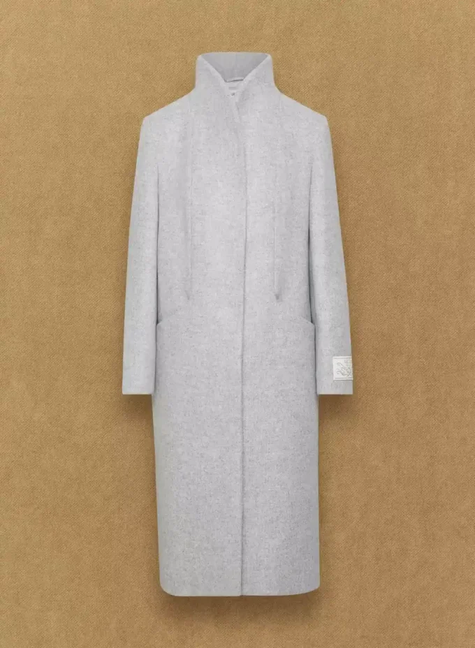 Der Cocoon Long Coat – Luxuriöse Woll-Kaschmir-Mischung Der Cocoon Long Coat – Luxuriöse Woll-Kaschmir-Mischung